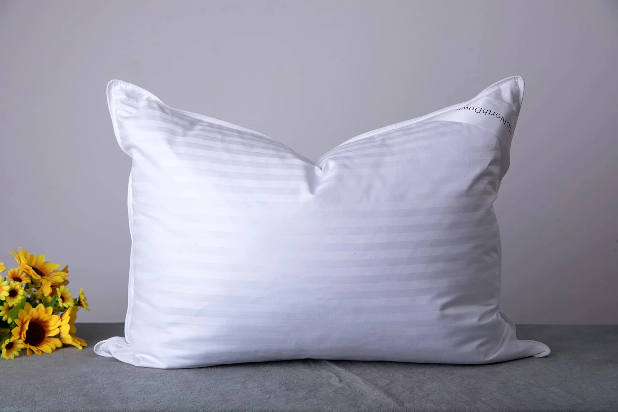 ArcticNorthDown King Size Goose Down Feather Pillow 51cm x 91cm (20in x 36in) | Hotel Collection for All Sleepers — Standard
