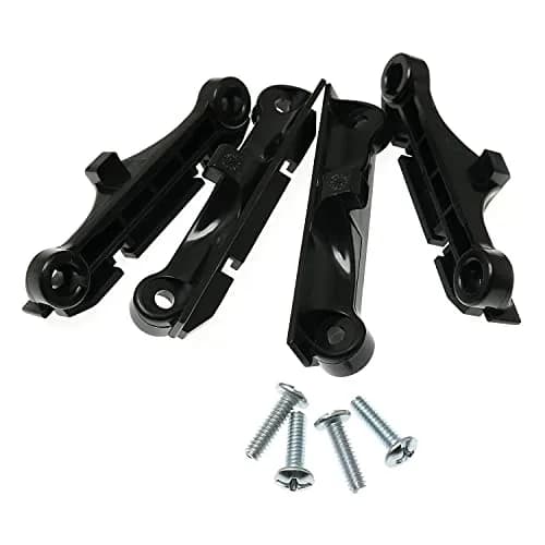 RLECS Black CPU Fan Support Bracket Clips for AM4 | Durable Plastic Mounting Support thumbnail 5