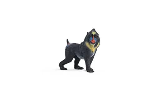 Schleich Mandrill Monkey Figurine 7cm (2.7in) | Realistic Wild Life Toy for Kids Ages 3+ thumbnail 3