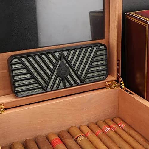 Scotte Cigar Humidifier Rectangle Humidor Keep Cigars & Tobacco Fresh | Compact & Easy to Use thumbnail 7