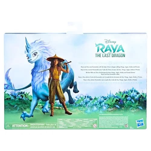 Disney Princess Raya and The Last Dragon Sisu Family Pack | 5 Dragon Toys & Raya Doll for Kids 3+ thumbnail 3