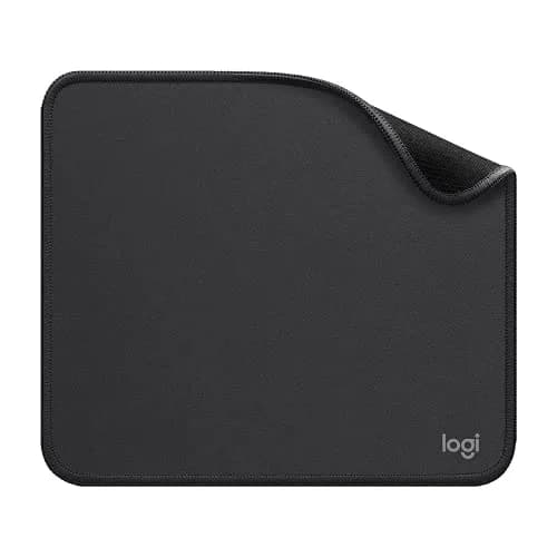 Logitech Studio Series Computer Mouse Pad - Graphite 20 x 23 cm (7.9 x 9.1 in) | Smooth Glide & Spill-Resistant thumbnail 1