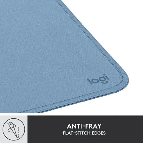 Logitech Studio Series Mouse Pad - Blue Grey 20cm (7.9in) x 23cm (9.1in) | Smooth Glide & Spill-Repellent Surface thumbnail 5