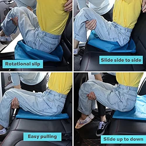 LOSCHEN Tubular Slide Sheet 60cm x 40cm (24" x 16") | Aids Elderly Transfer, Reduces Caregiver Strain thumbnail 3