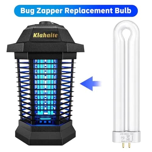 Klahaite Replacement Light Bulb Bug Zapper 15W | Easy to Install & Effective thumbnail 3