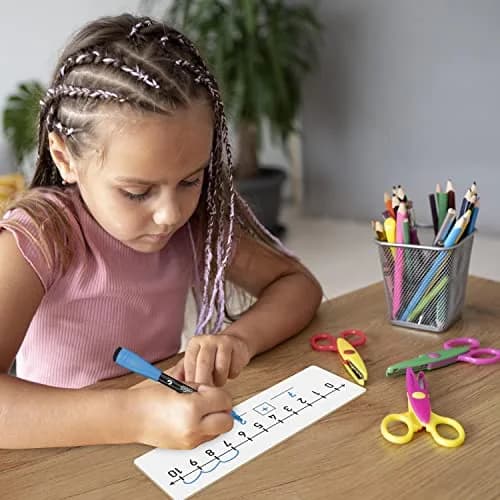 Scribbledo Dry Erase Number Line Board 30.48cm x 10.16cm (12"x4") | Double-Sided Math Practice for Grades 1-2 thumbnail 9