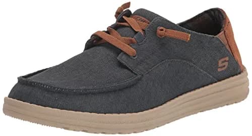 Skechers Men's Melson - Planon Moccasin | Slip-On Casual Shoes for Men thumbnail 1