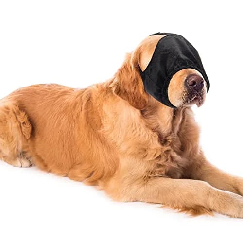 Xuniea Dog Calming Cap Blindfold Shading for Anxiety Relief, X-Large thumbnail 1