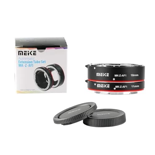 Meike MK-Z-AF1 11mm 18mm Full Frame Macro Metal AF Extension Tube Kit for Nikon Z Series Cameras thumbnail 7