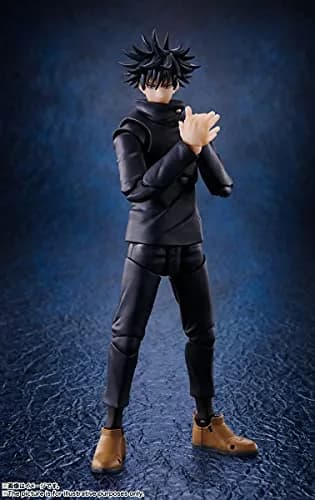 TAMASHII NATIONS Megumi Fushiguro S.H.Figuarts Action Figure | Anime Figure with Interchangeable Parts thumbnail 2