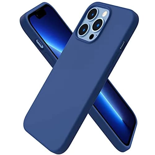 ORNARTO iPhone 13 Pro Case, Slim Liquid Silicone, Royal Blue | Shock-Absorbent & Easy to Clean thumbnail 1