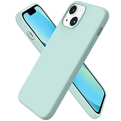 ORNARTO Liquid Silicone Case for iPhone 13 Mini 5.4 inch | Mint Green thumbnail 1