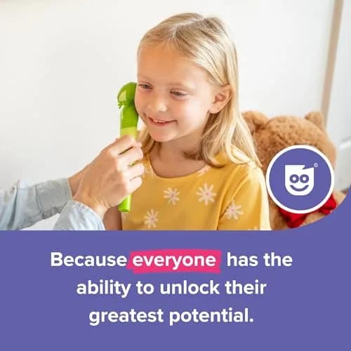 TalkTools Jiggler Oral Motor Tool Set for Kids - Vibration Sensory Awareness for Jaw & Lips, Speech & Feeding Aid | Dragon & Frog, Set of 2 (Blue & Green) thumbnail 7