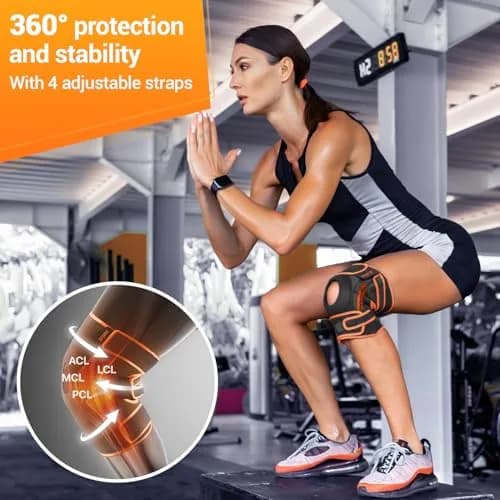 DR. BRACE ELITE Knee Brace with Side Stabilizers & Patella Gel Pads Small Mars | Orthopedic Brace for Pain Relief & Recovery thumbnail 5