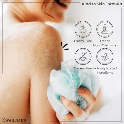 Kwailnara Strawberry Milk Body Wash 560ml (19.75 Fl Oz) | Korean Body Cleanser for Hydrated & Smooth Skin thumbnail 5