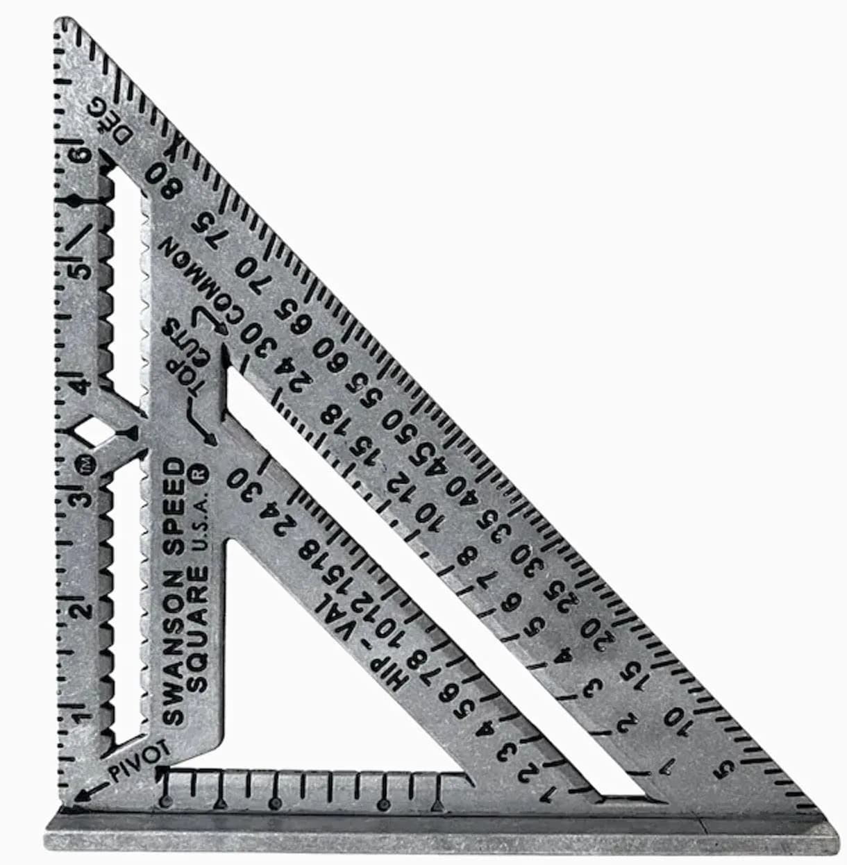 Swanson Speed Square Pro 7" | Accurate 90° & 45° Layout for Framing — 7 inch