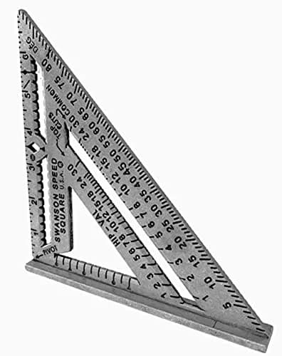 Swanson Speed Square Pro 7" | Accurate 90° & 45° Layout for Framing thumbnail 3