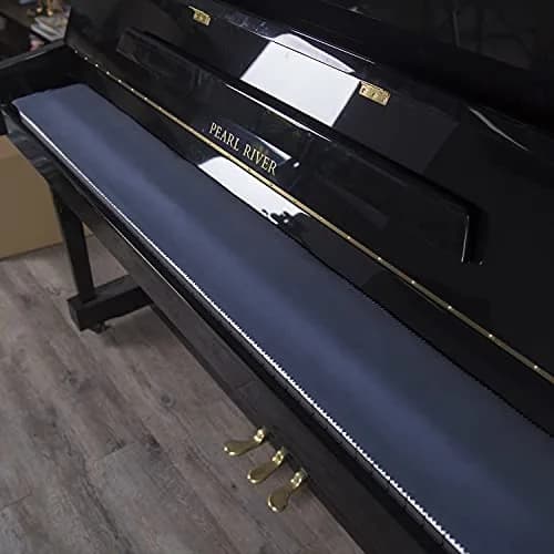 Mooson Piano Keyboard Anti-Dust Cover Dark Blue | High-Technology Fabric Key Cover Cloth for Upright, Electric & Grand Pianos (50 inches x 5.9 inches) thumbnail 6