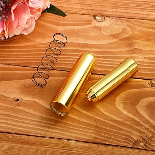 Shappy Gold 4 Pcs Universal Toilet Paper Holder Replacement Rods | Spring Loaded for Secure Fit thumbnail 4