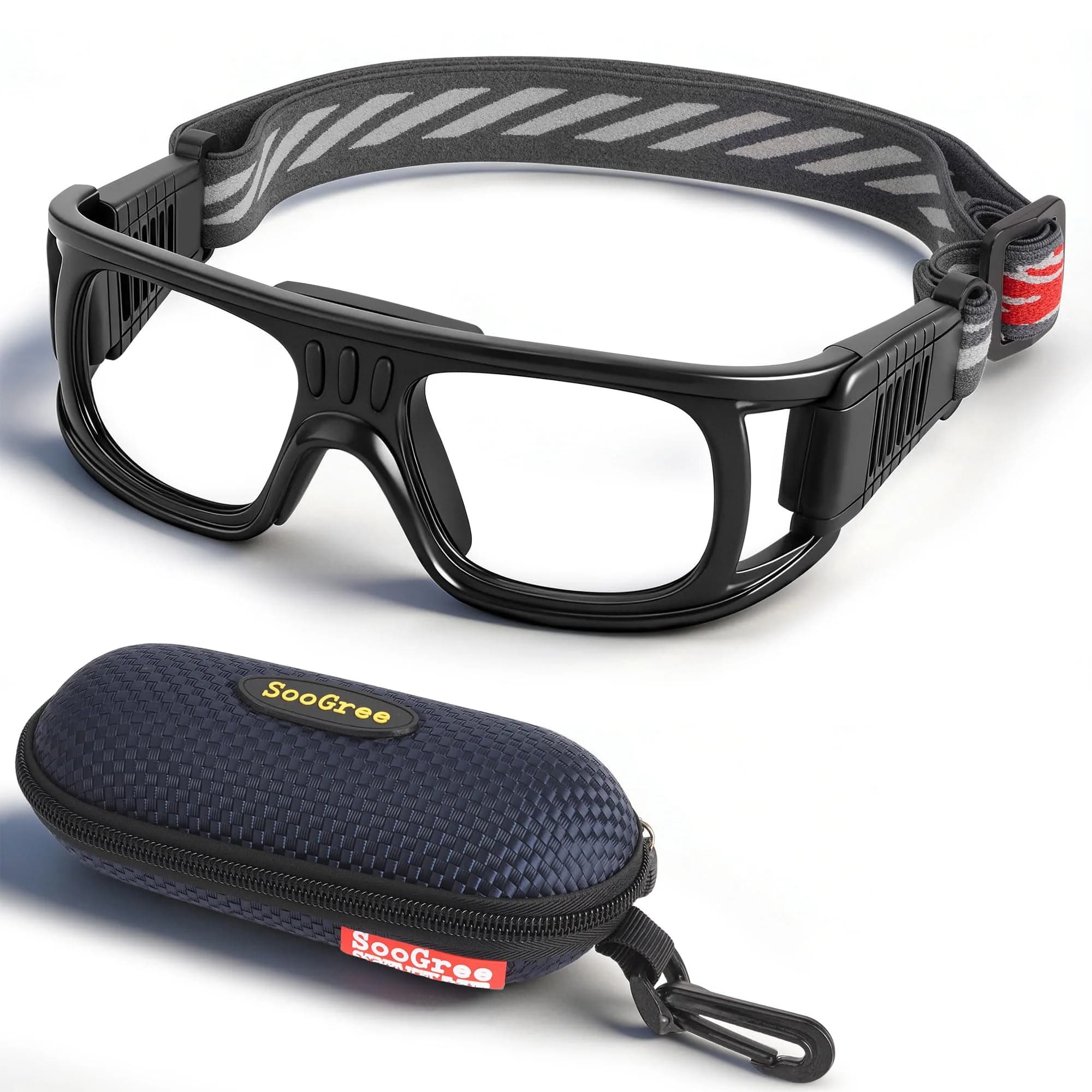 SooGree Professional Sports Goggles 8068, 0.15 kg (0.33 lb) | Impact Resistant Anti-Fog Eyewear - main product image