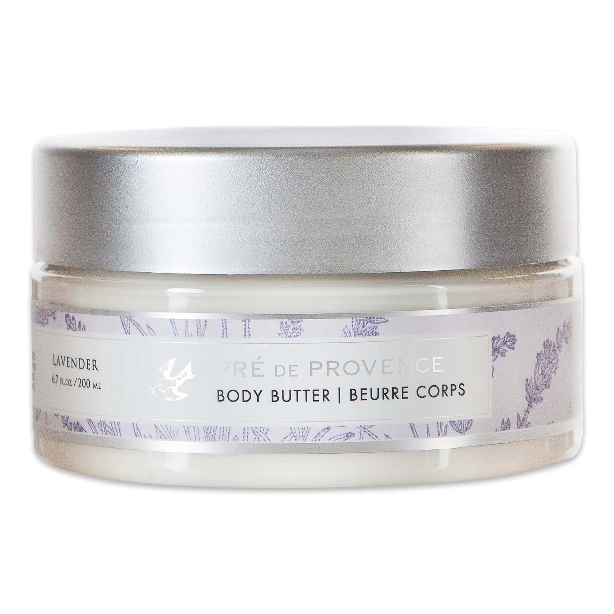 Pre de Provence Shea Butter Body Butter 200ml (6.7 Fl Oz) | Soothing & Hydrating Emollient Cream for Women - main product image