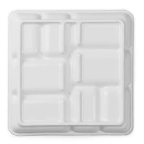 MEEDEN Ceramic Watercolor Paint Palette: 8-Well Artist Mixing Tray 7x7 | Durable, Lightweight & Easy to Clean thumbnail 4