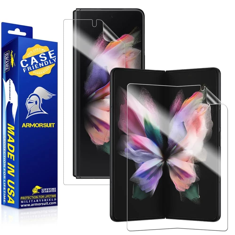 ArmorSuit MilitaryShield Screen Protector for Samsung Galaxy Z Fold 3 | HD Clear, Case Friendly, Self-Healing - main product image