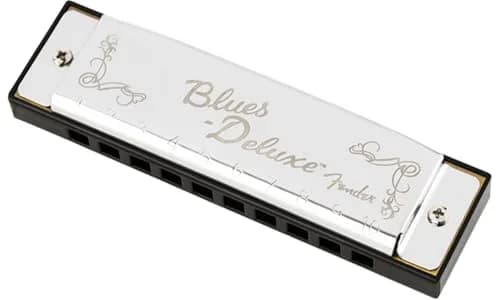 Fender Blues Deluxe Harmonica Key of C | Diatonic 10-Hole Classic Sound thumbnail 9