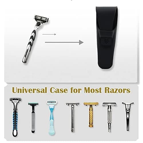 JCSMARTEC Silicone Razor Case 2-Pack | Portable Waterproof Travel Protector thumbnail 10