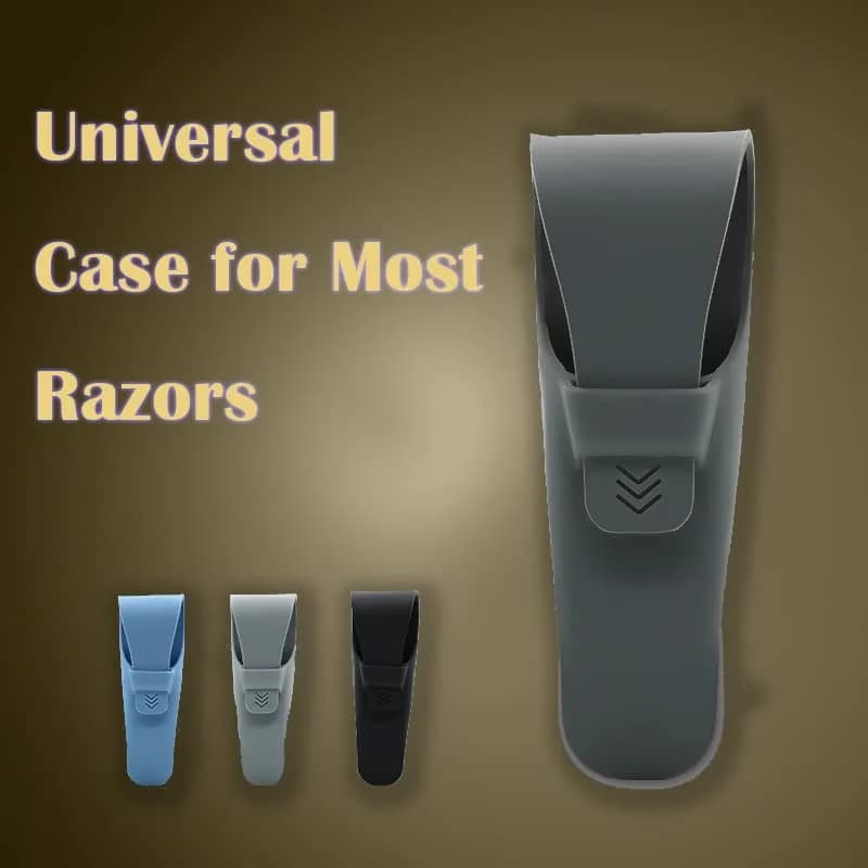 JCSMARTEC Silicone Razor Case 2-Pack | Portable Waterproof Travel Protector thumbnail 3