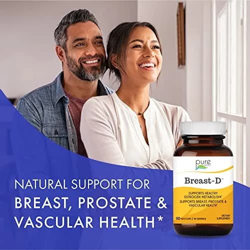 PURE ESSENCE LABS Breast D Capsule 90 | Estrogen Balance & Menopause Support thumbnail 3