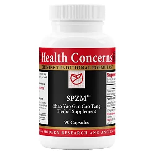 Health Concerns SPZM – Herbal Muscle Cramp Relief & Upper Body Spasm Support – 90 Capsules thumbnail 1