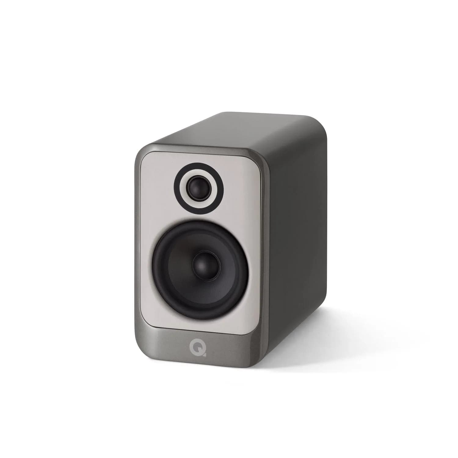 Q Acoustics Concept 30 Passive Bookshelf Speakers Pair Gloss Silver - 5" - main product image
