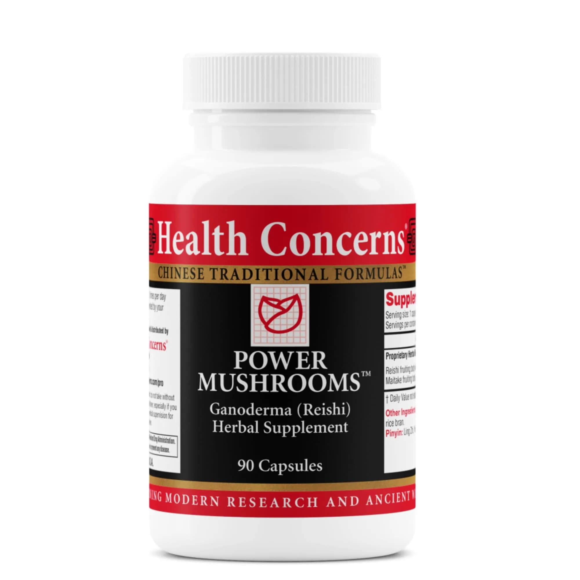 Health Concerns Power Mushrooms – Immune & Energy Support | Adaptogenic Mushroom Capsules - main product image