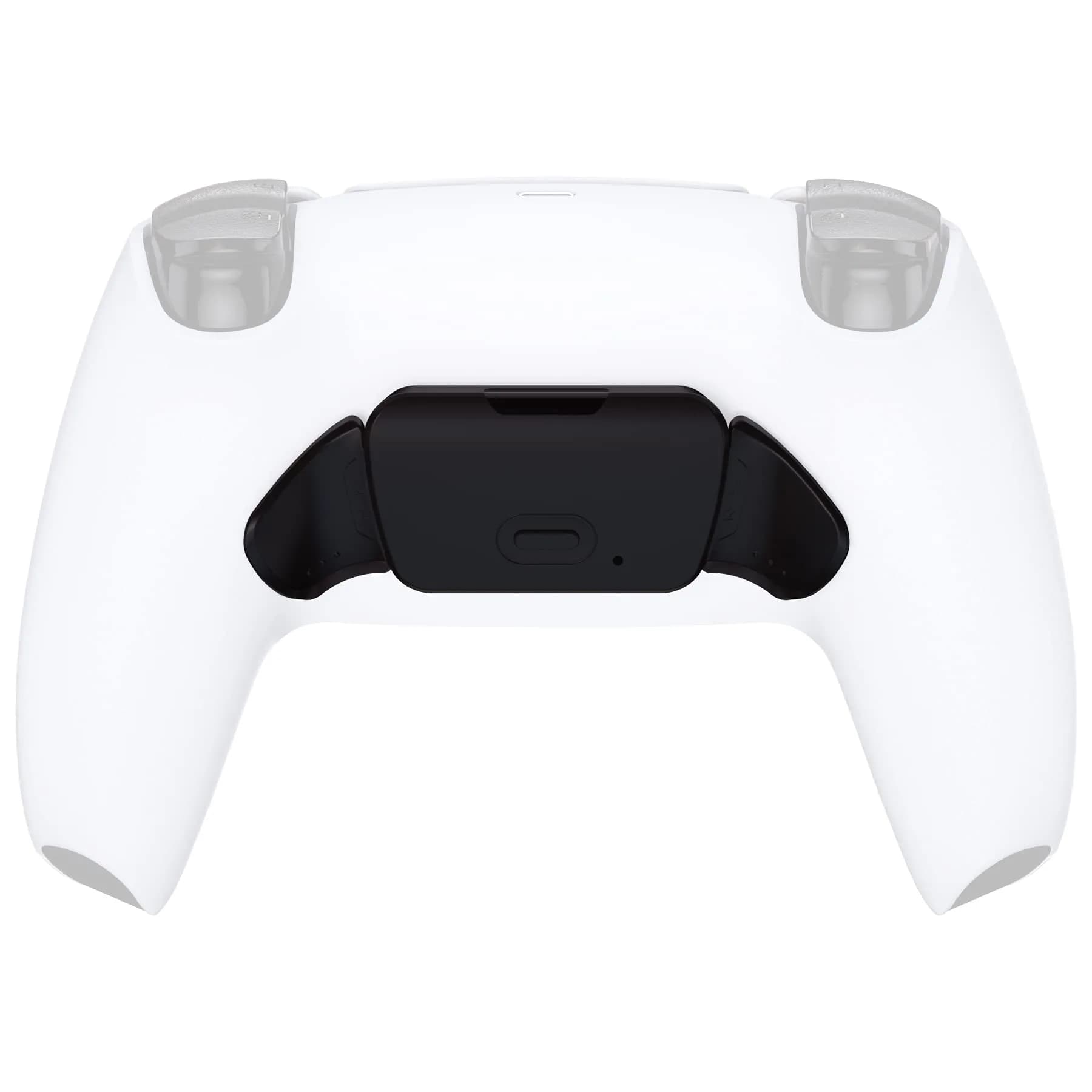 eXtremeRate Solid Black Replacement K1 K2 Back Buttons for PS5 RISE Remap Kit | Ergonomic ABS Plastic — Solid Black