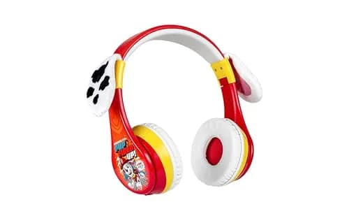 eKids Paw Patrol Marshall Bluetooth Headphones for Kids | Kid-Friendly Stereo Sound thumbnail 9