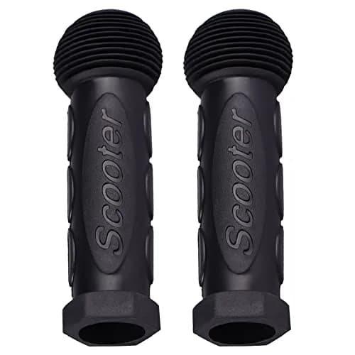 Gladeer Kids Scooter Handle Grips Replacement Handlebars for 21-24mm Bars, 2-Pack (Black) thumbnail 2
