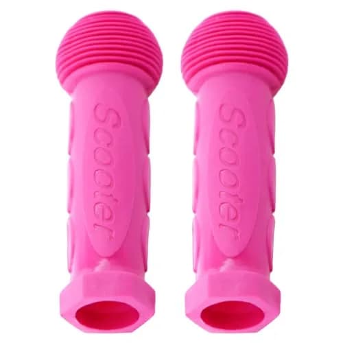 Gladeer Kids Scooter Handle Grips Replacement Handlebars for 2/3/4 Wheels Child Kick Scooters Bike Rocking Car, 2-Pack (Pink) thumbnail 2