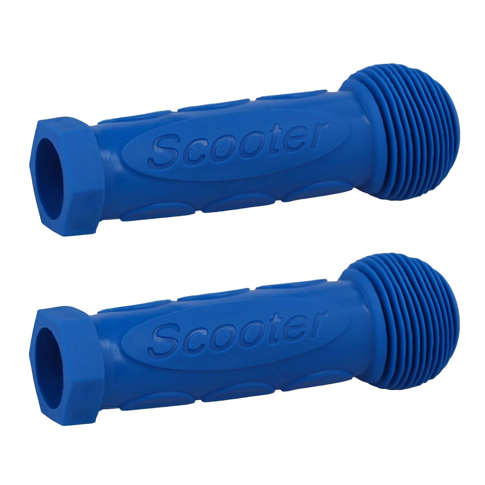 Gladeer Kids Scooter Handle Grips Replacement Handlebars for 2/3/4 Wheels Child Kick Scooters Bike Rocking Car, 2-Pack (Pink) — Blue