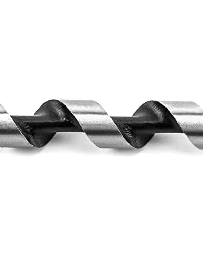 QWORK Auger Drill Bit for Wood 3/8 Inch Diameter 12 Inch Length | High-Strength Carbon Steel for Precise Drilling thumbnail 4