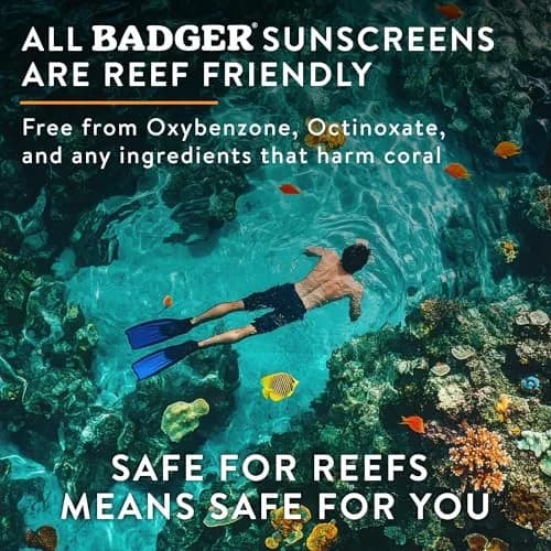 Badger SPF 50 Sport Mineral Sunscreen Cream 70ml (2.4 Fl Oz) | Broad Spectrum UVA/UVB Protection thumbnail 5