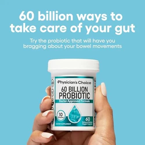 Physician's CHOICE Probiotics 60 Billion CFU 60 Count | Supports Digestive & Gut Health thumbnail 2