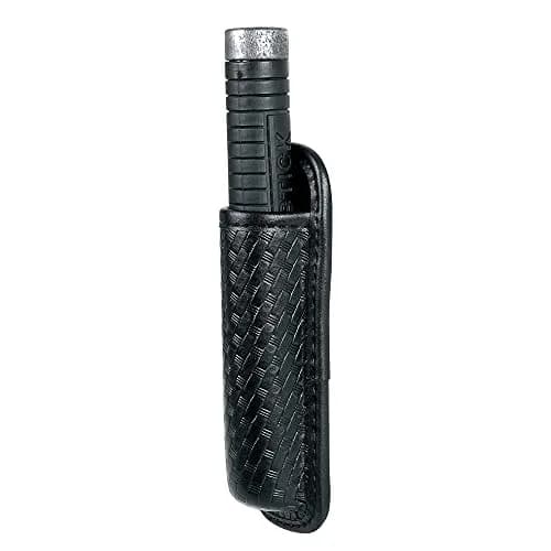 TAFTACFR Molded Expandable Baton Holder Holds 16" or 21" Baton | Basketweave Artificial Leather thumbnail 1