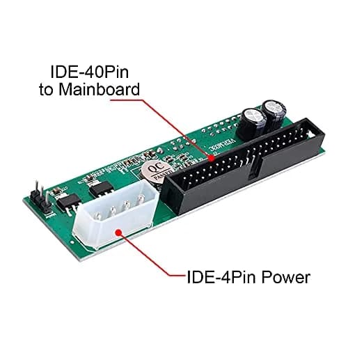 NFHK SATA Disk to IDE/PATA 40Pin Motherboard Converter Adapter PCBA for Desktop & 2.5 3.5" Hard Disk Drive | Supports IDE 66/100/133MB/s thumbnail 5