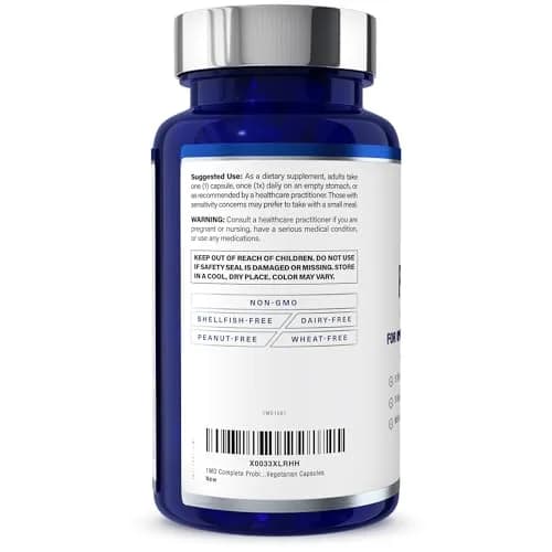 1MD Complete Probiotics Platinum 30 Veg Capsules | Supports Digestive & Immune Health thumbnail 8