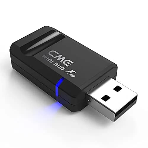 CME WIDI Bud Pro Bluetooth MIDI Interface | Ultra-Low Latency 3ms Wireless USB Dongle for Mac/Windows/iOS/Android thumbnail 1