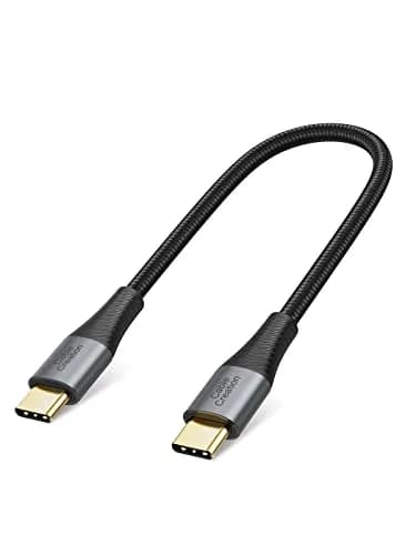 CableCreation Short USB C to USB C Cable 0.24m (0.8ft) | 60W Fast Charging & 480Mbps Data Sync thumbnail 1