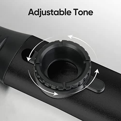 Ueteto Metal Kazoo with 5 Extra Membranes & Adjustable Tone | Black, Easy to Learn Musical Instrument for All Ages thumbnail 2