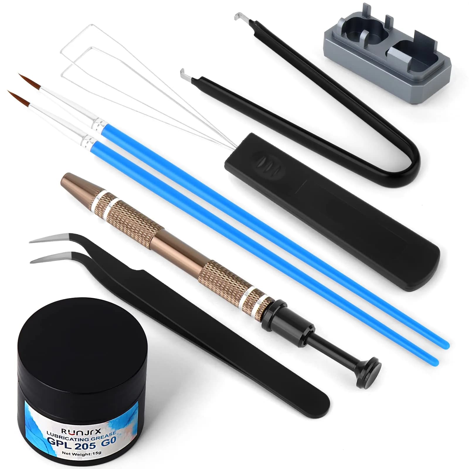 YIMAGUJRX Keyboard Lube Kit GPL 205G0 15g | Mechanical Keyboard Switch Lubrication & Tools - main product image