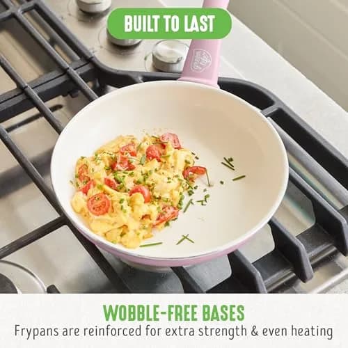 GreenLife Soft Grip 12-inch (30 cm) Frying Pan Skillet with Lid | Toxin-Free Ceramic Nonstick thumbnail 5